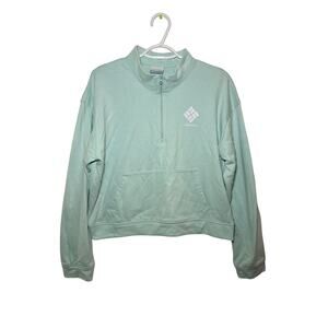 Columbia trek half zip french terry sweathshirt womens‎ XL athleisure outdoors